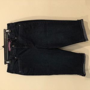denim capri jeans